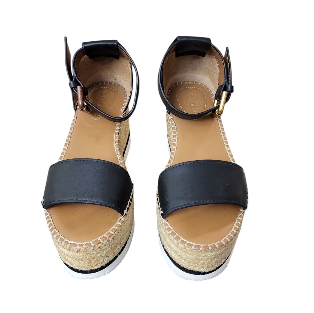 See By Chloe Glyn Platform Espadrille Sandals
